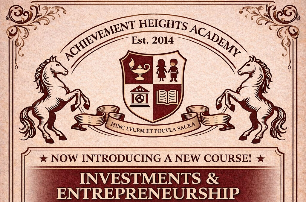 Investments and Entrepreneurship